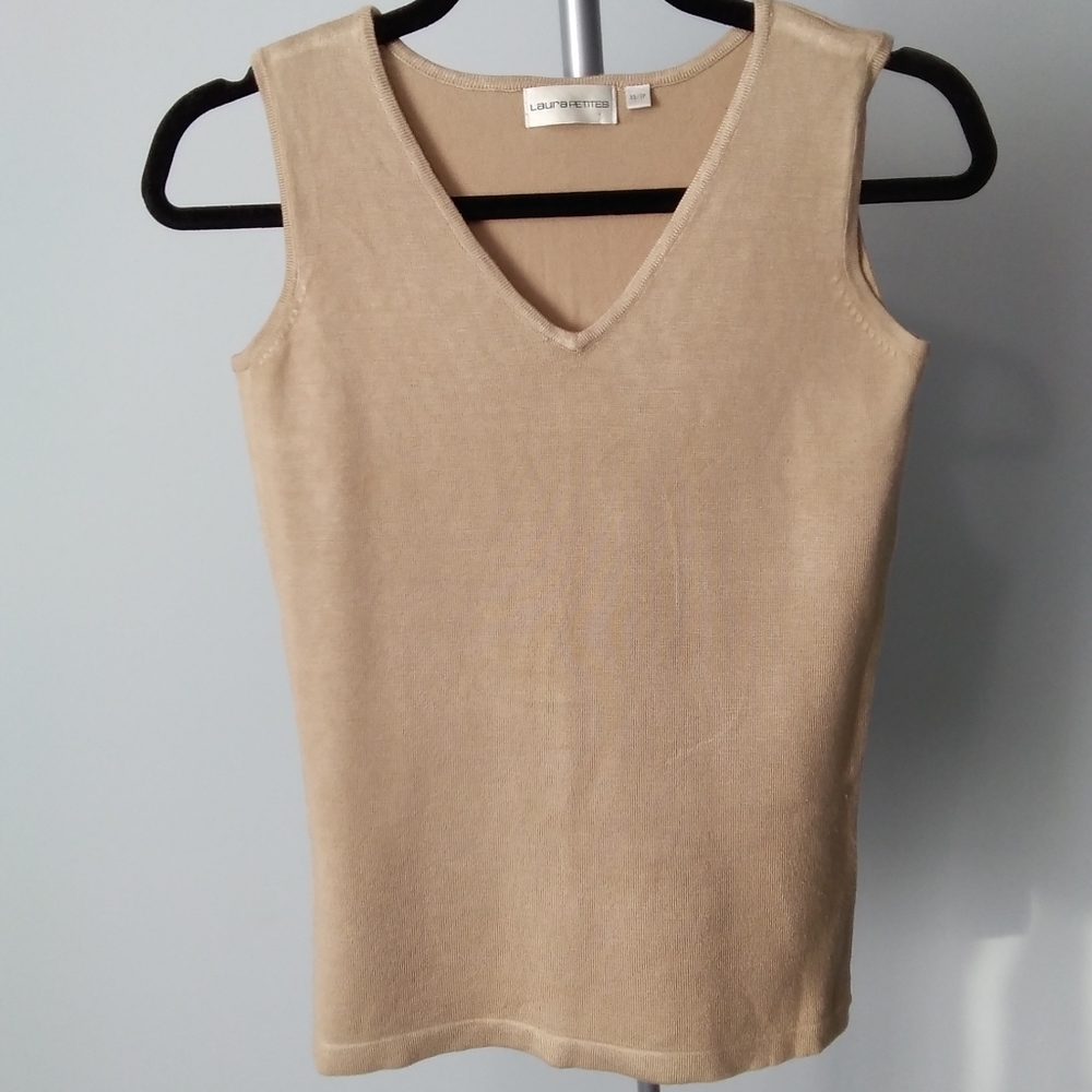 LAURA PETITES Knit Shell - Picture 2 of 7